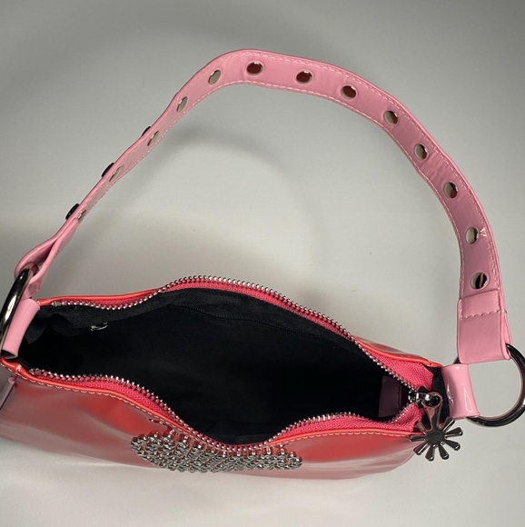 Hot Pink Rhinestone Purse - Picture 5 of 5